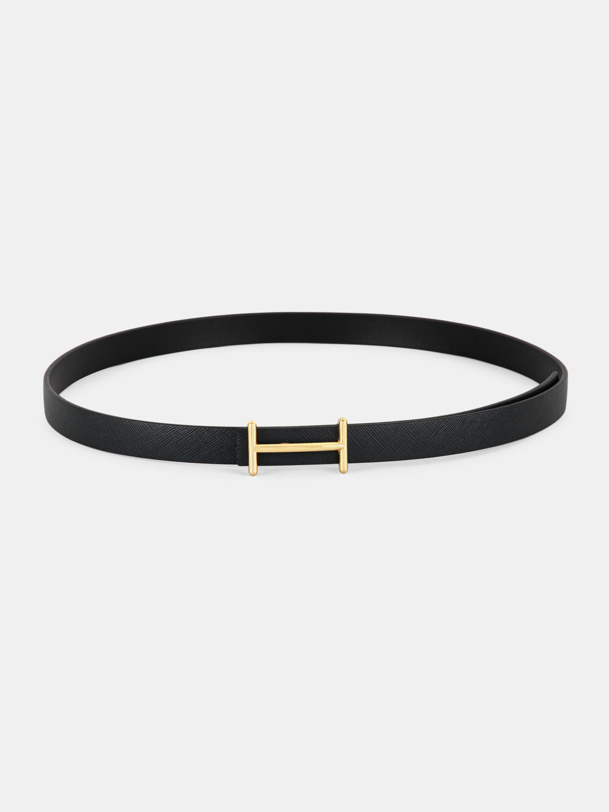 Saffiano Leather Belt