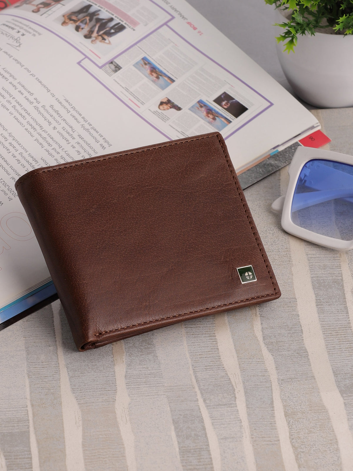 Natural Executive Leather Wallet