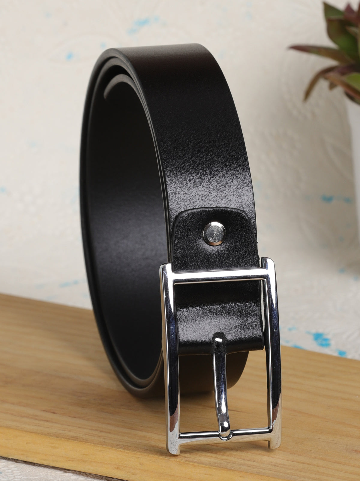 Micro Grain Texture Casual Leather Belt