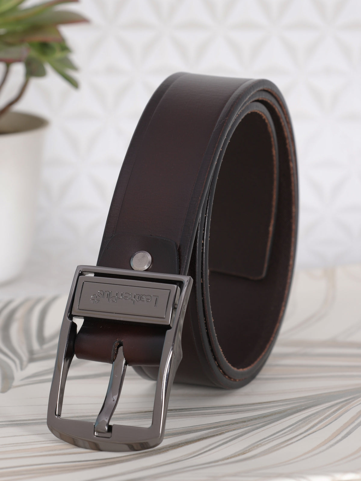 Sharp Formal Leather Belt