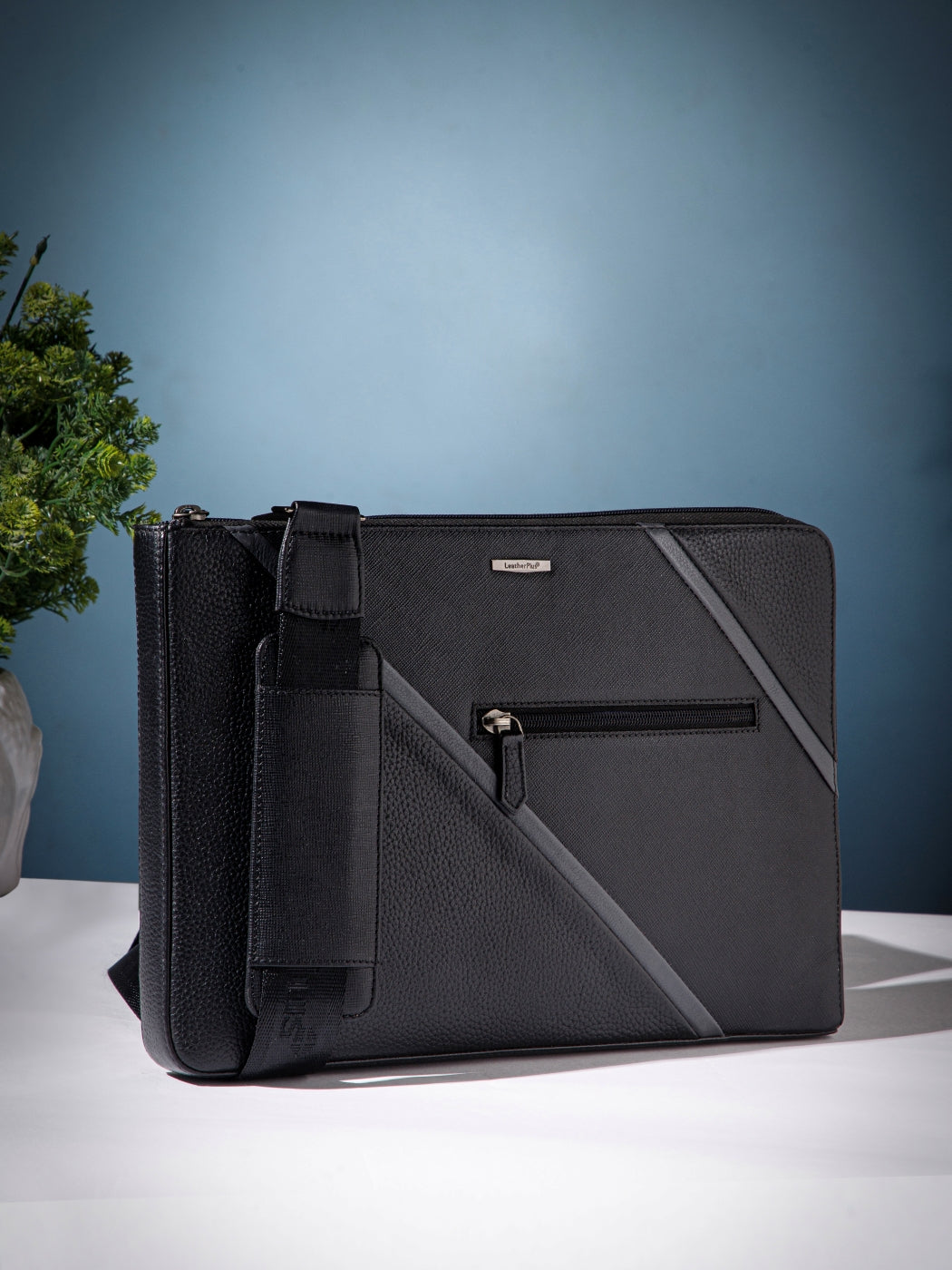 Variegated Leather Laptop Sleeve