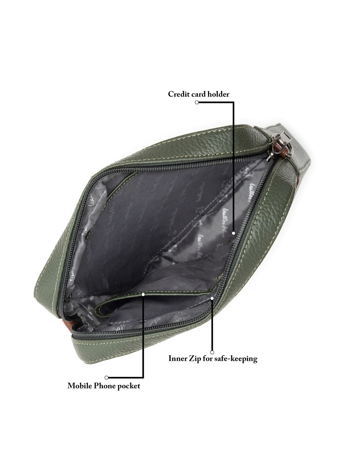 Urban Leather Crossbody Bag