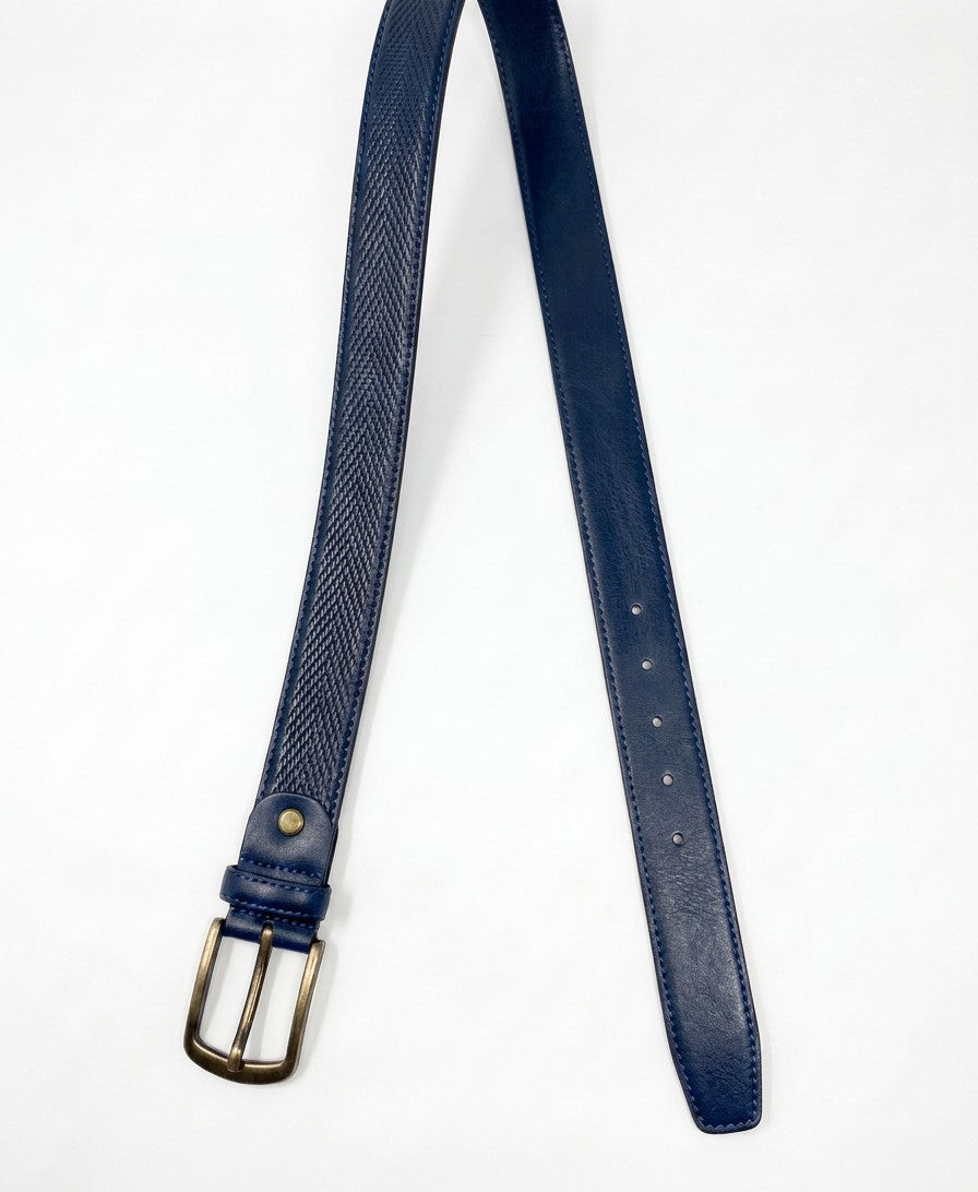 Diamond Crosshatch Embossed Belt