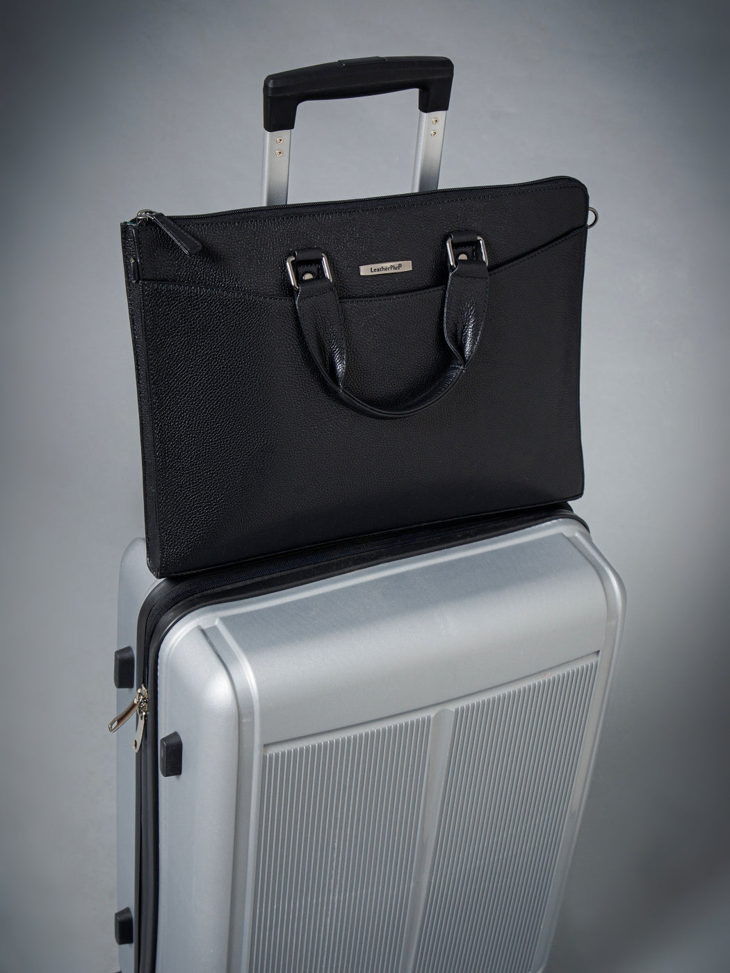 Slim Leather Laptop Sleeve