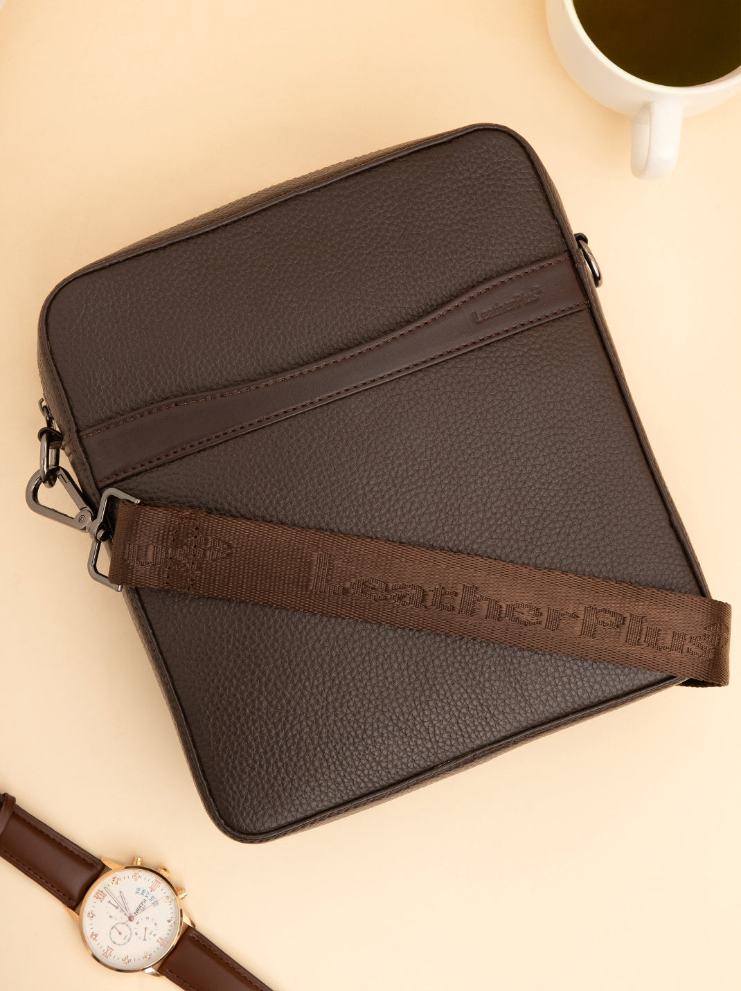 Urban Leather Crossbody Bag