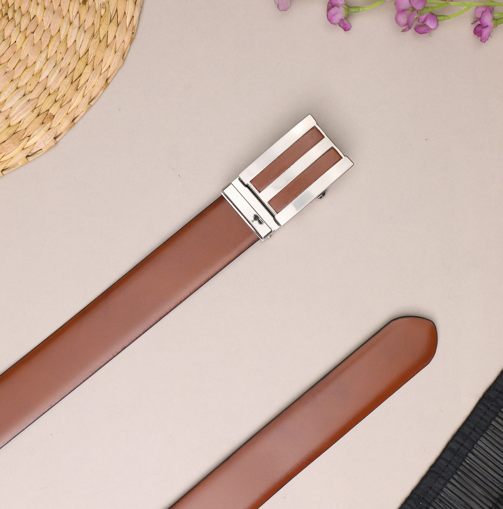 AutoLock Men Leather Belts
