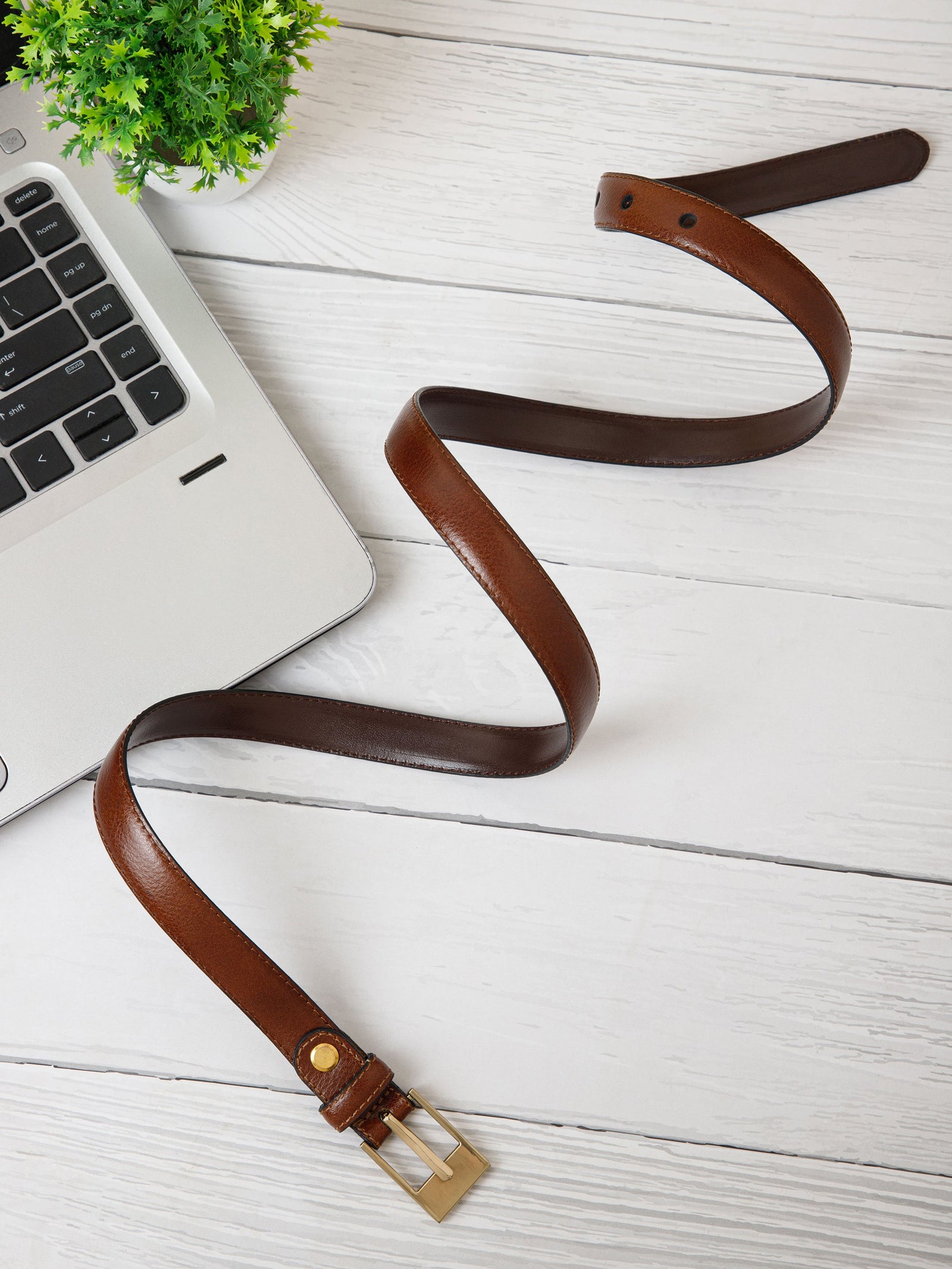 Women Trendy Leather Belts