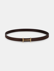 Saffiano Leather Belt