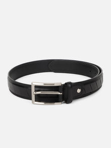 Slant Panel Pattern Belt
