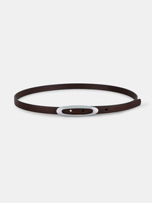 Sleek Leather Belt