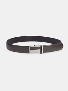Plus Size Classic Autolock Leather Belt