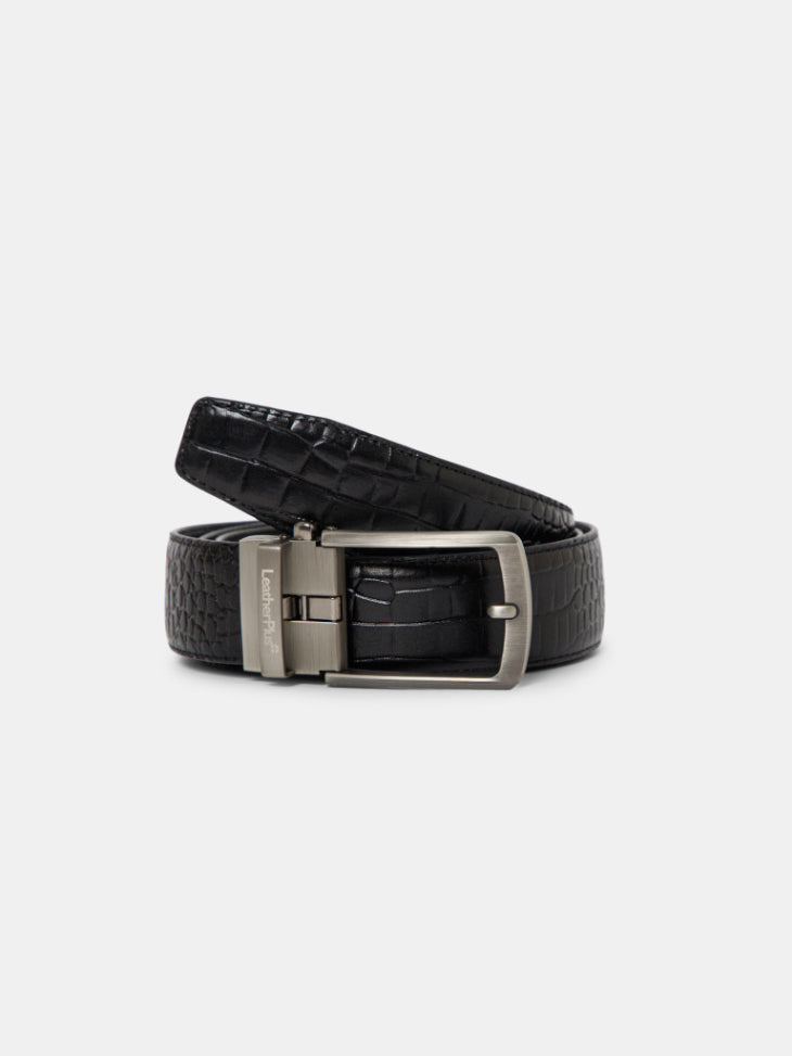 Men Autolock Belt XLAL-9702 Black