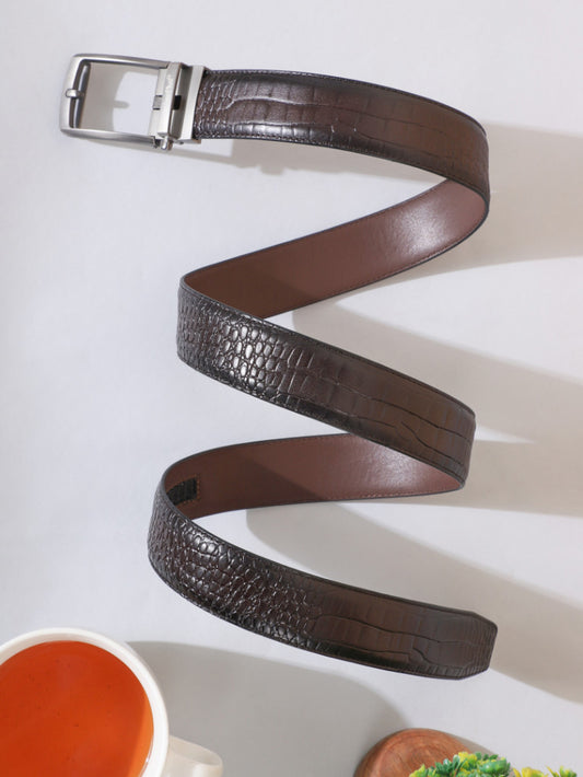 Men Autolock Belt XLAL-9702 Brown