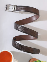 Men Autolock Belt XLAL-9702 Brown