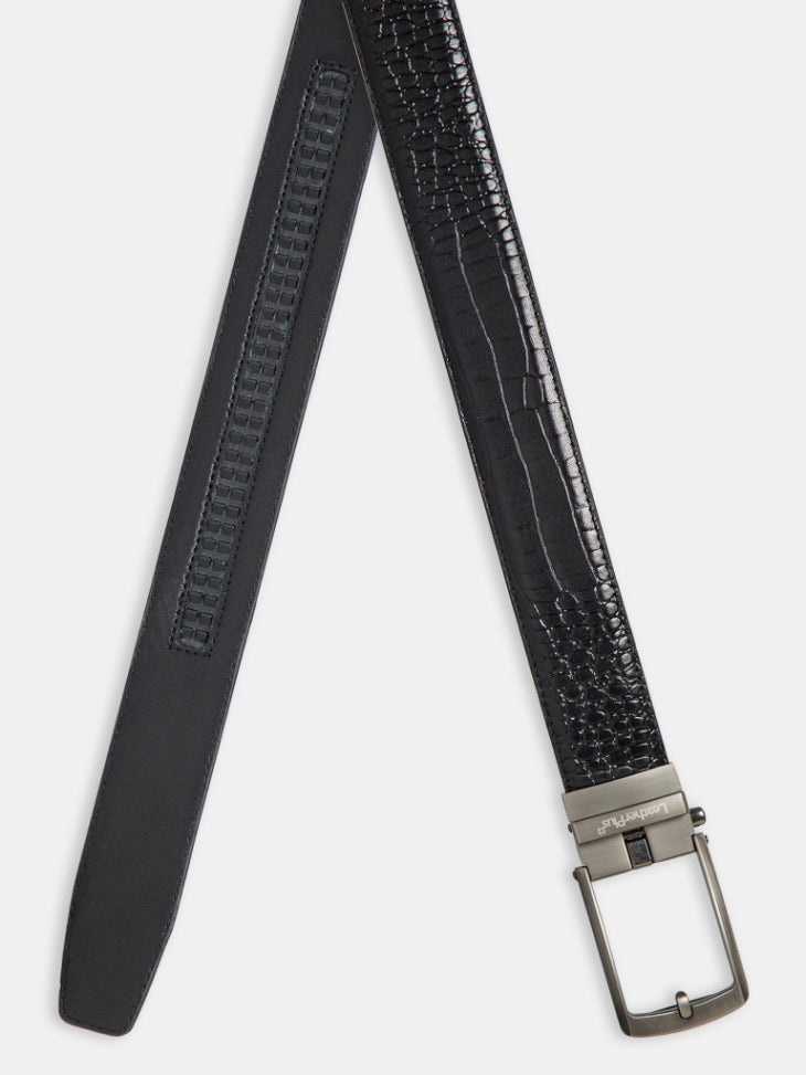 Plus Size Signature Autolock Leather Bel