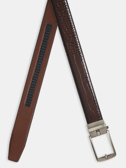 Men Autolock Belt AL-9702 Brown