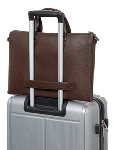 Slim Leather Laptop Sleeve