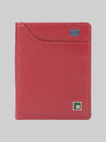 Colour-Accent Compact Wallet