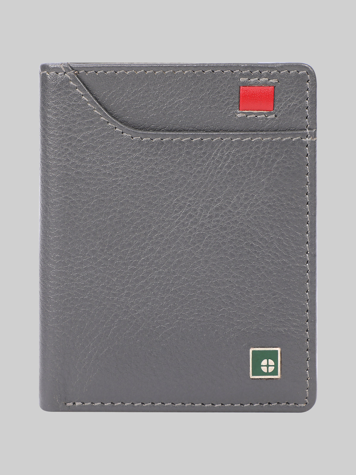 Colour-Accent Compact Wallet