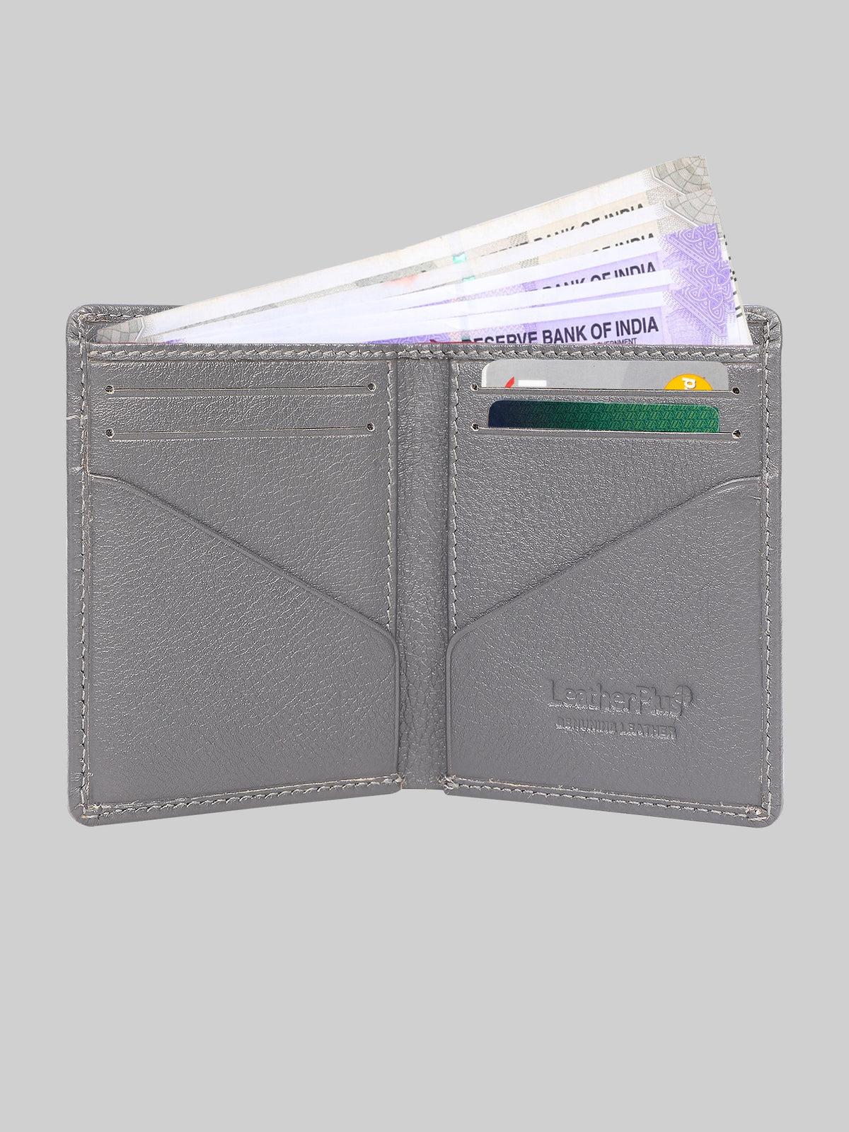 Colour-Accent Compact Wallet