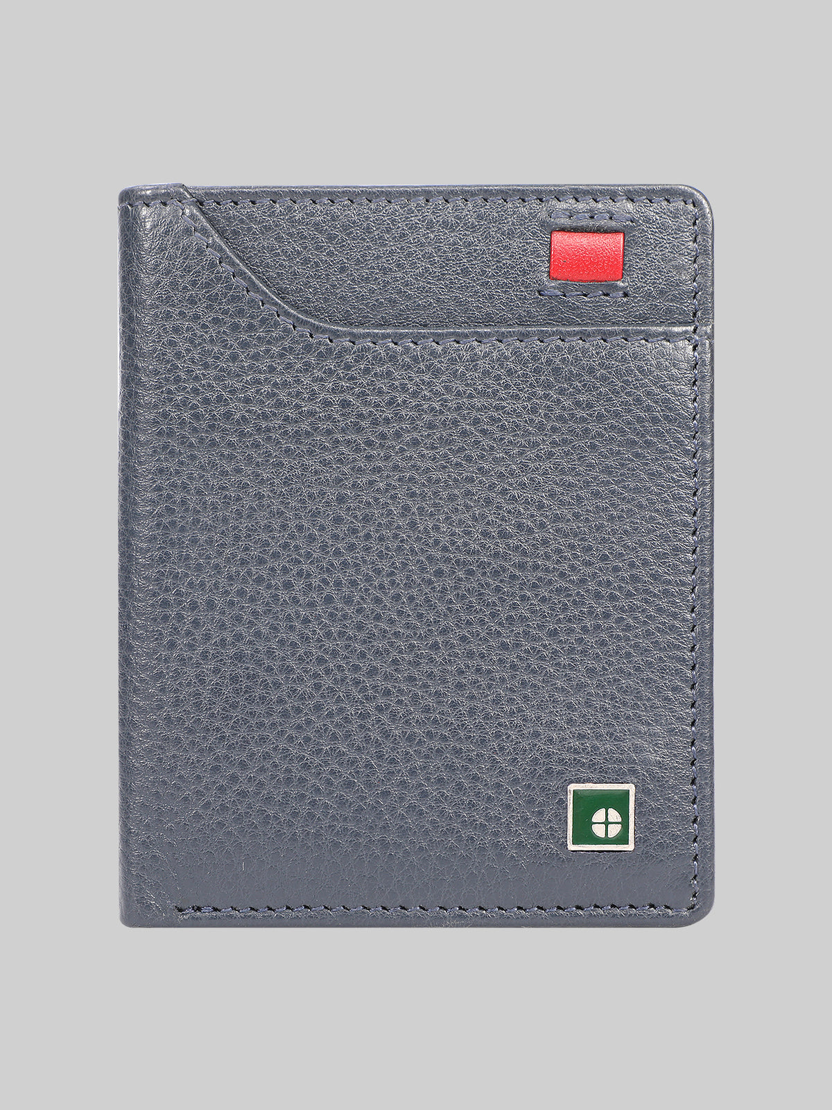 Colour-Accent Compact Wallet