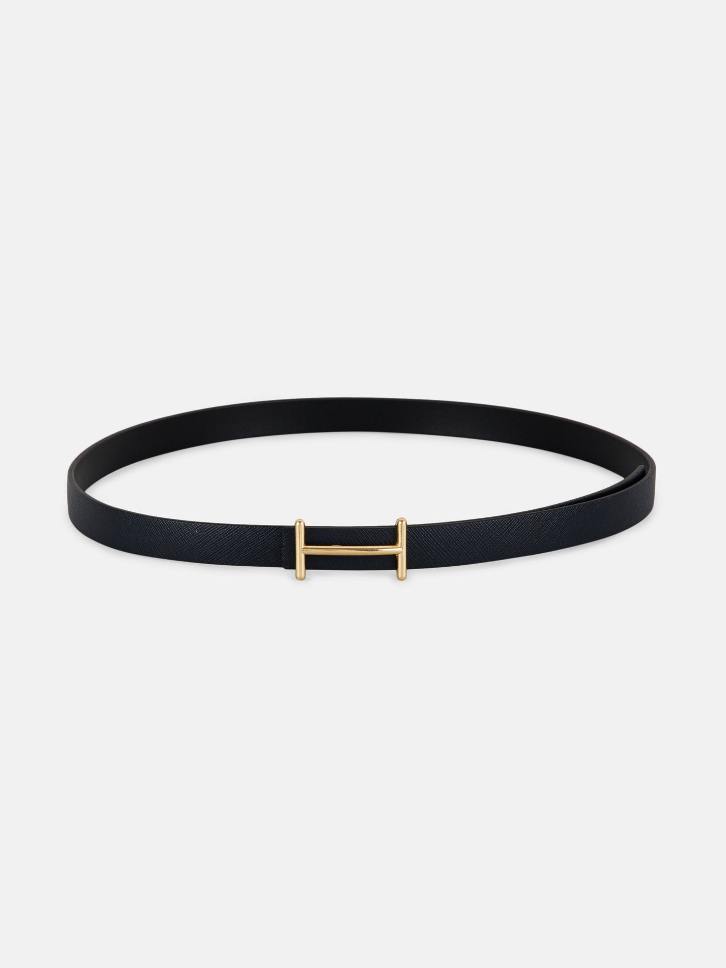 Slim Ladies Belt LBSB-1031 G Navy