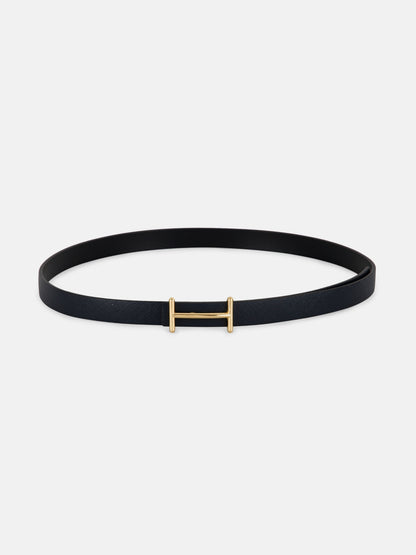 Slim Ladies Belt LBSB-1031 G Navy