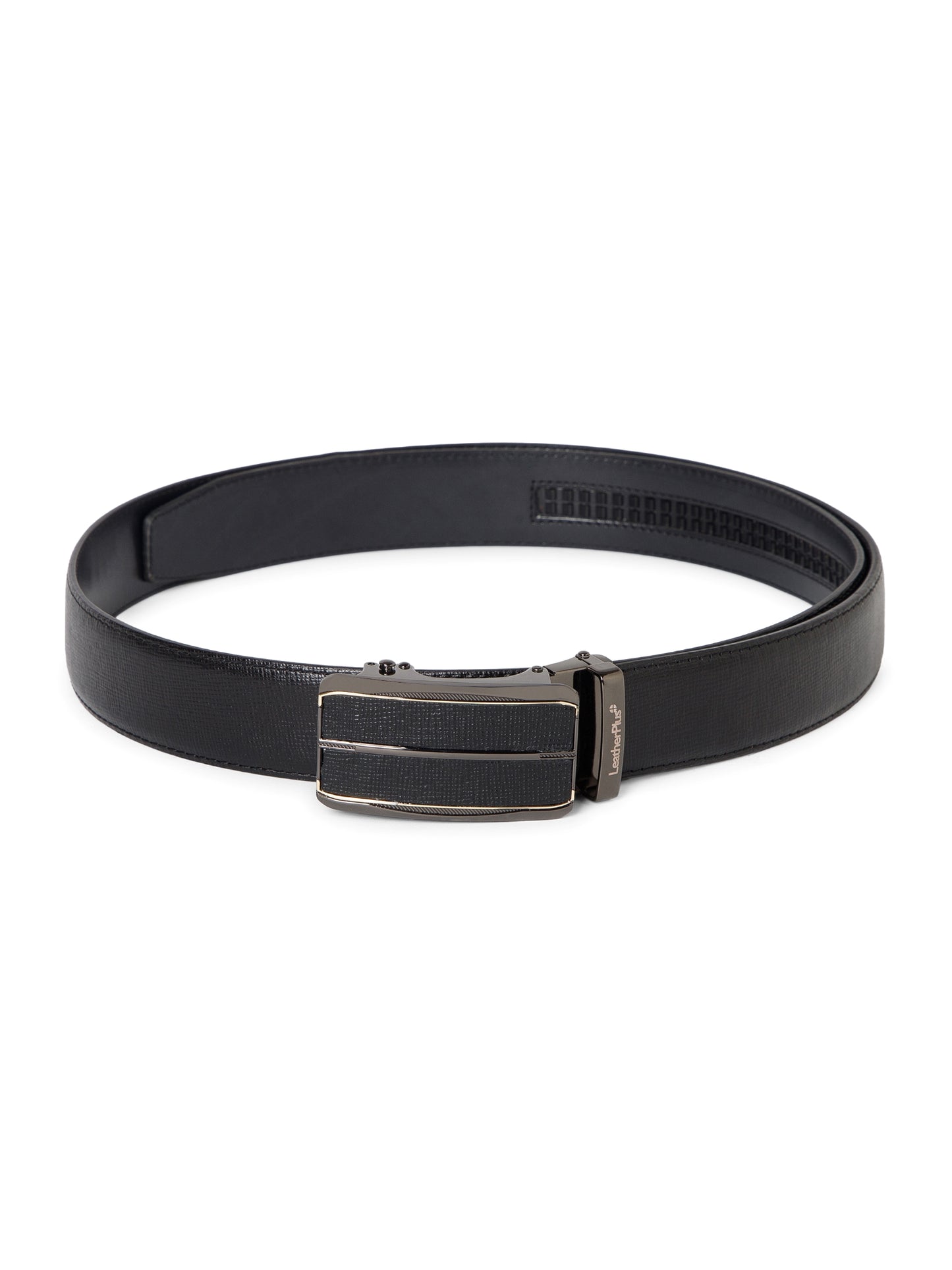 Men Autolock Belt XLAL-9712 Black