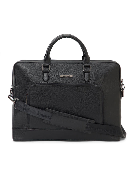 Sleek Leather Laptop Bag LT16-2004