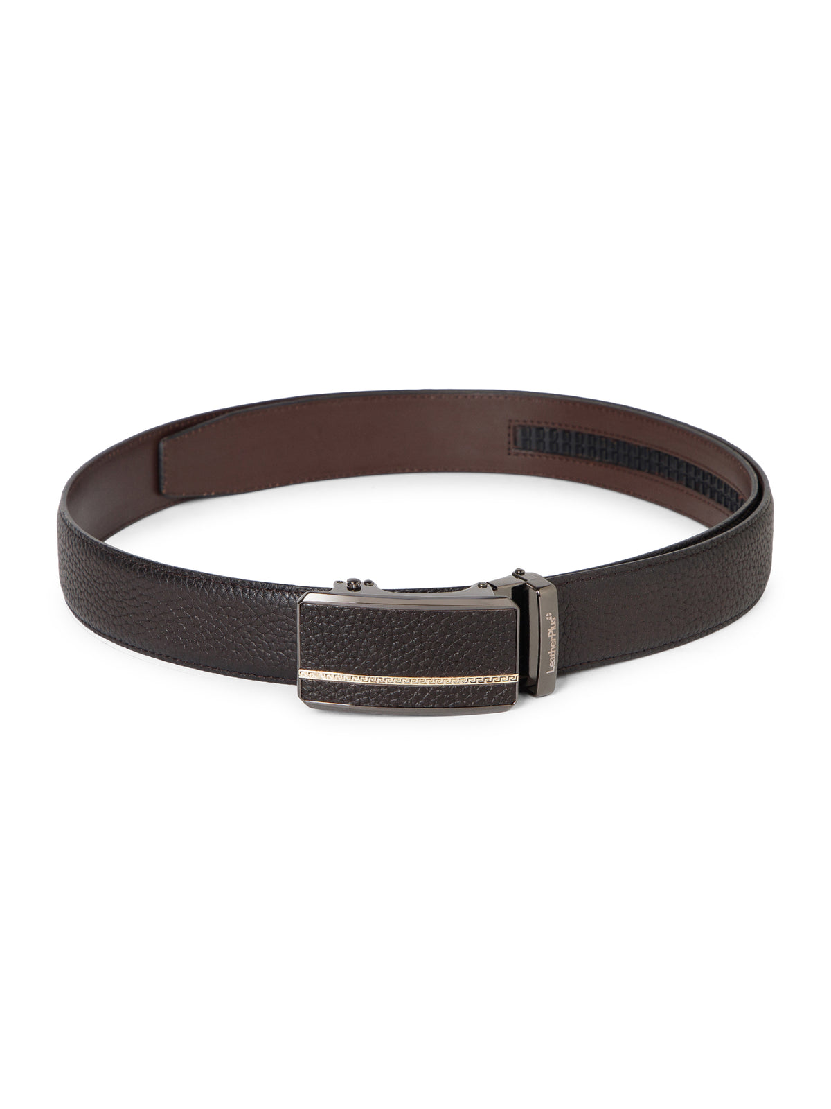 Plus Size Modern Autolock Leather Belt