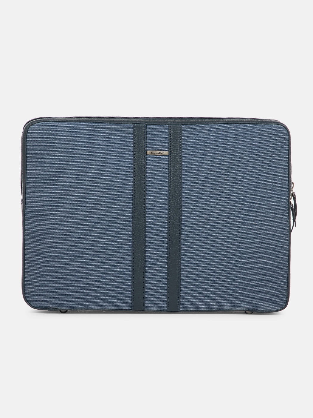 Woven Texture Leather Laptop Sleeve