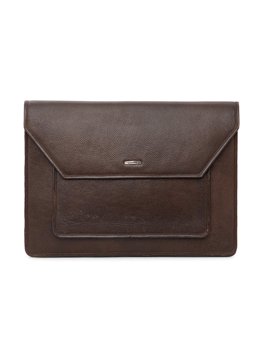Natural Milled Leather Laptop Sleeve SV16-7001
