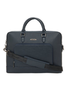 Sleek Leather Laptop Bag