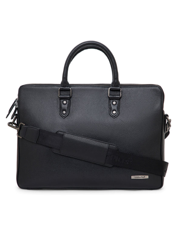 Natural Milled Leather Laptop Bag  LT16-3002