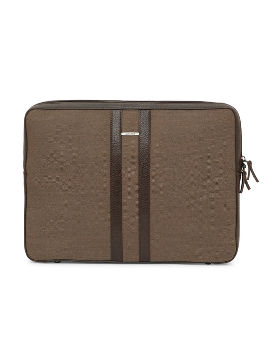 The Sentinel Weave Leather Laptop Sleeve SV16-5001