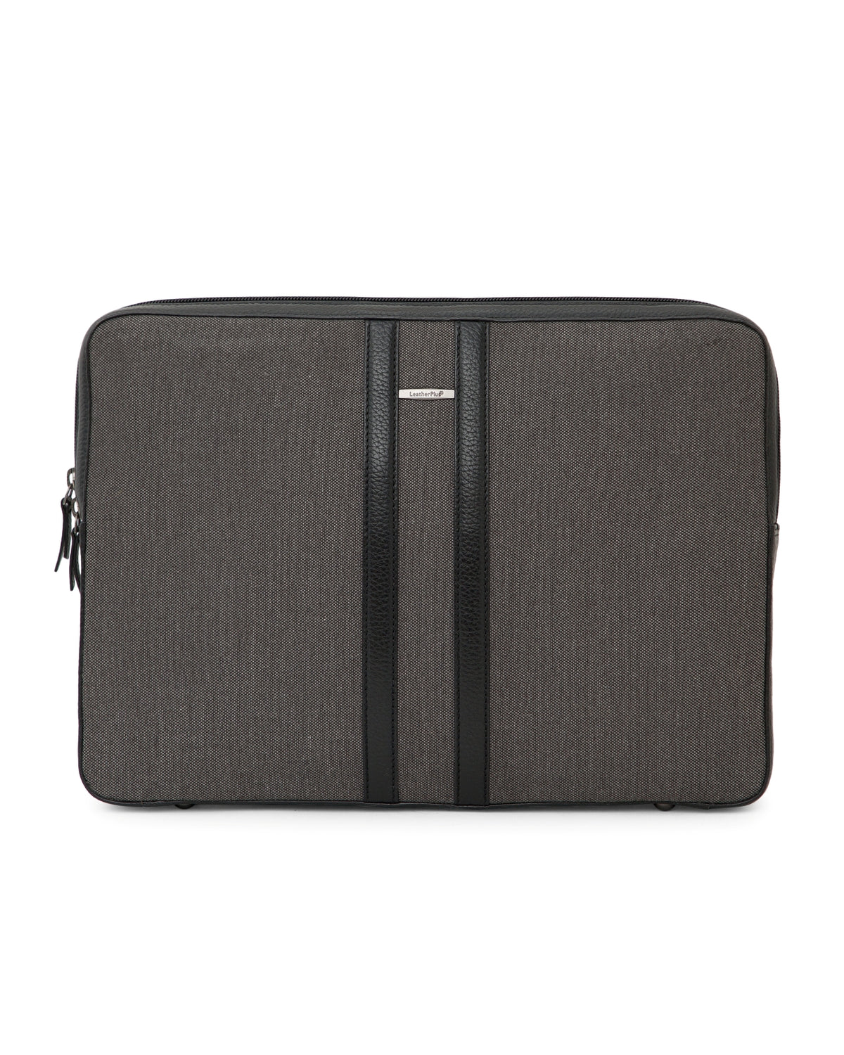 Woven Texture Leather Laptop Sleeve