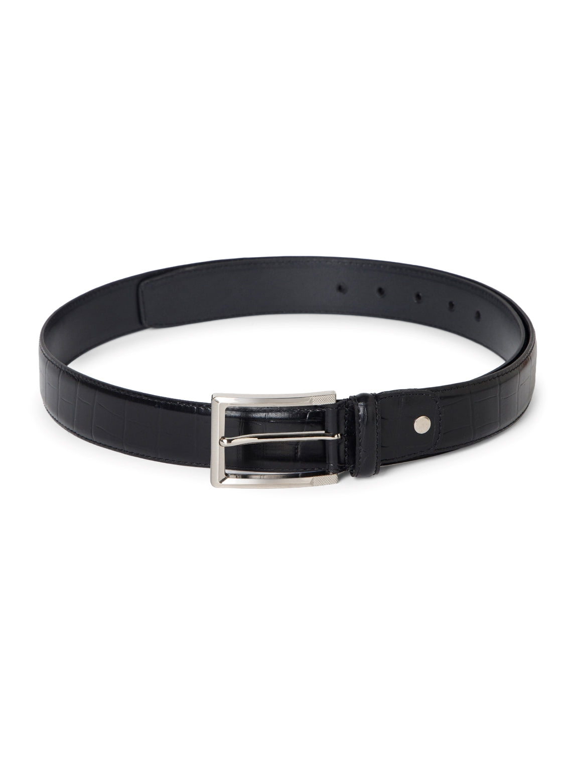 Plus Size Alligator Autolock Leather Belt