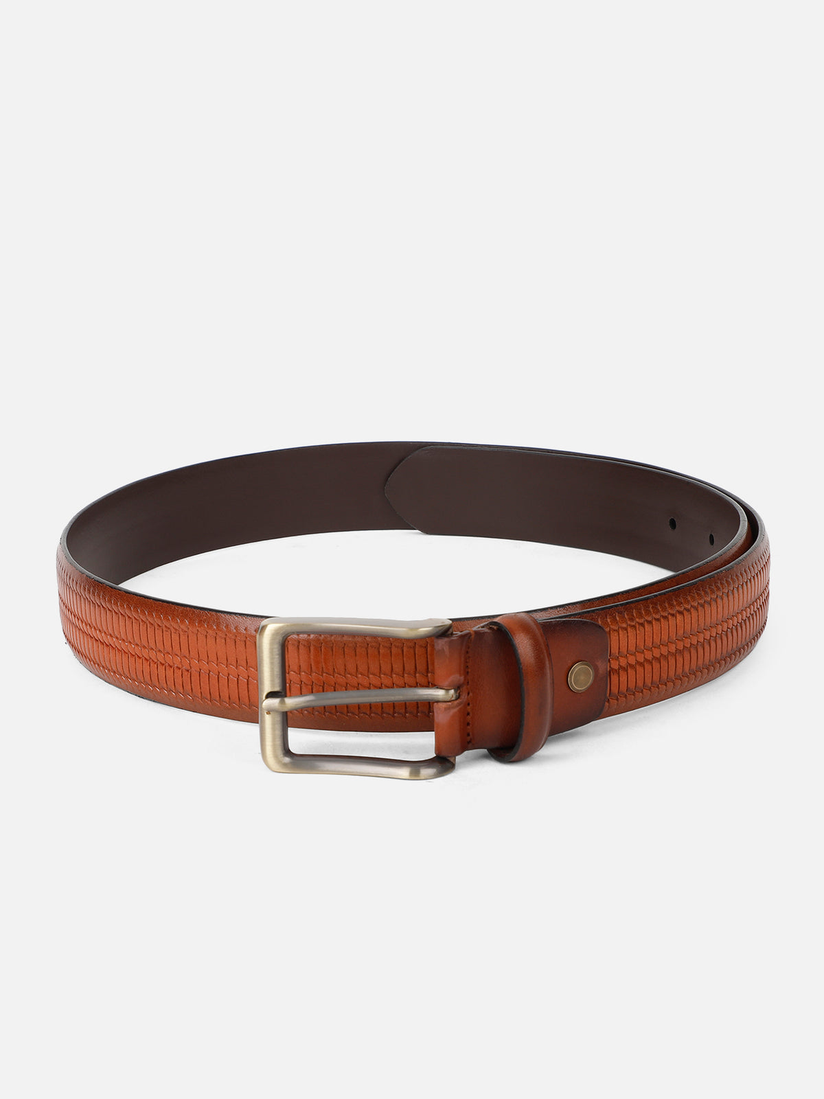 Crafted Men Belt Tan