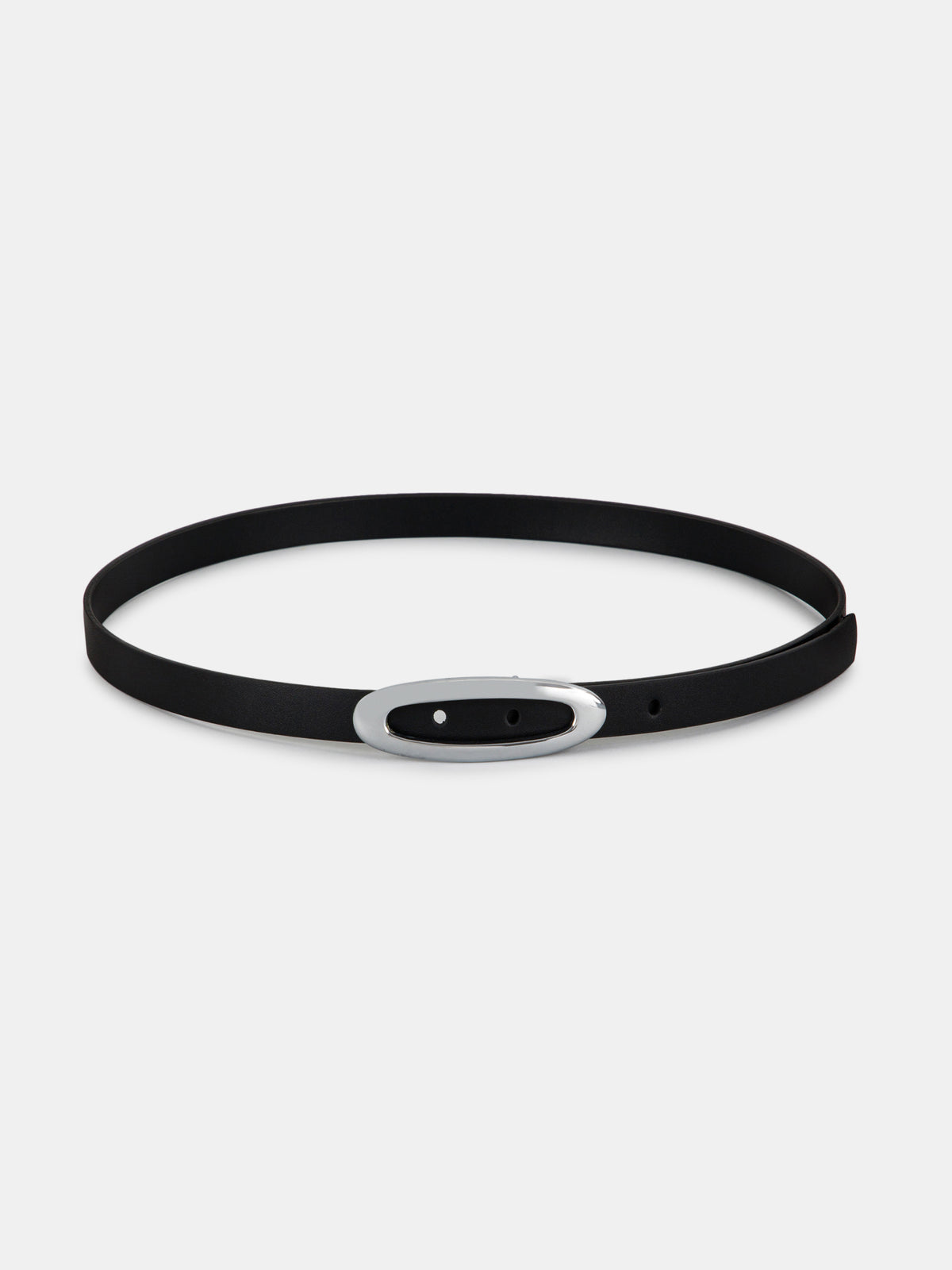 Sleek Leather Belt