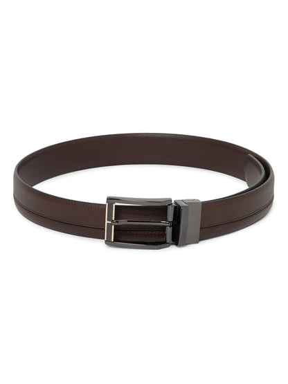 Men Reversible Belt XLRB-179 Brown
