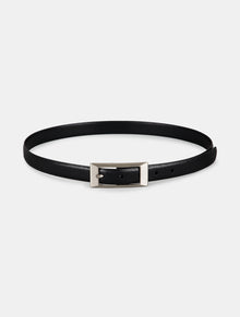 Striped Leather Belt