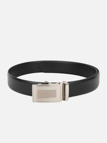 Sleek Autolock Leather Belt