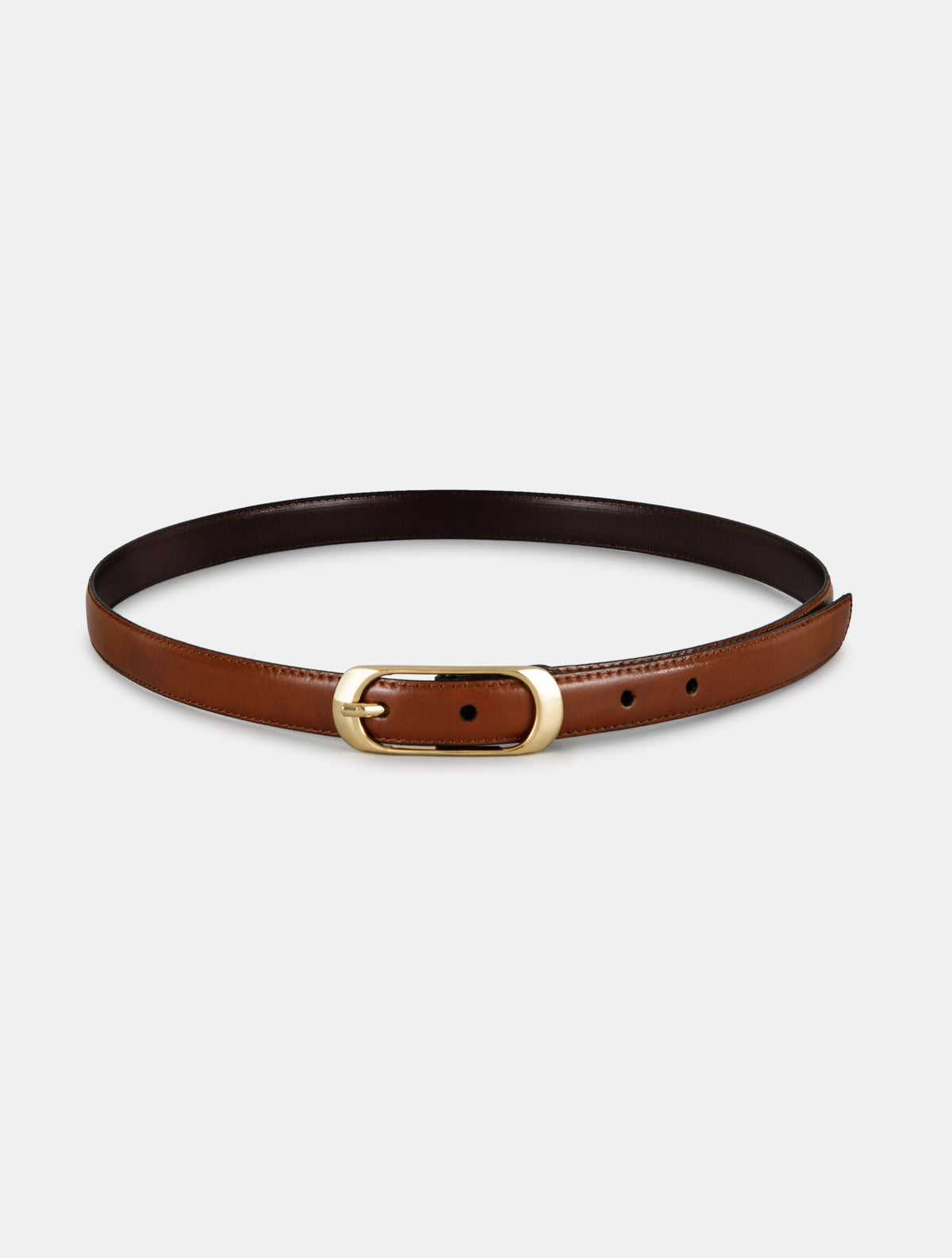 Center-Pin Leather Belt