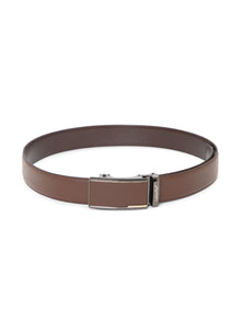 Plus Size Contemporary Autolock Leather Belt