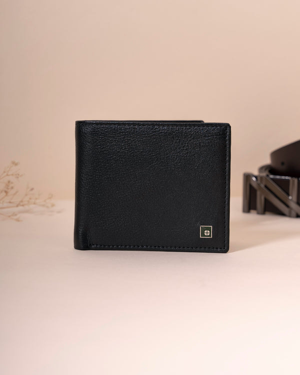 Textured Essential Leather Wallet