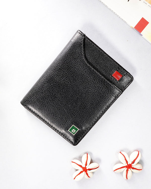 Colour-Accent Compact Wallet