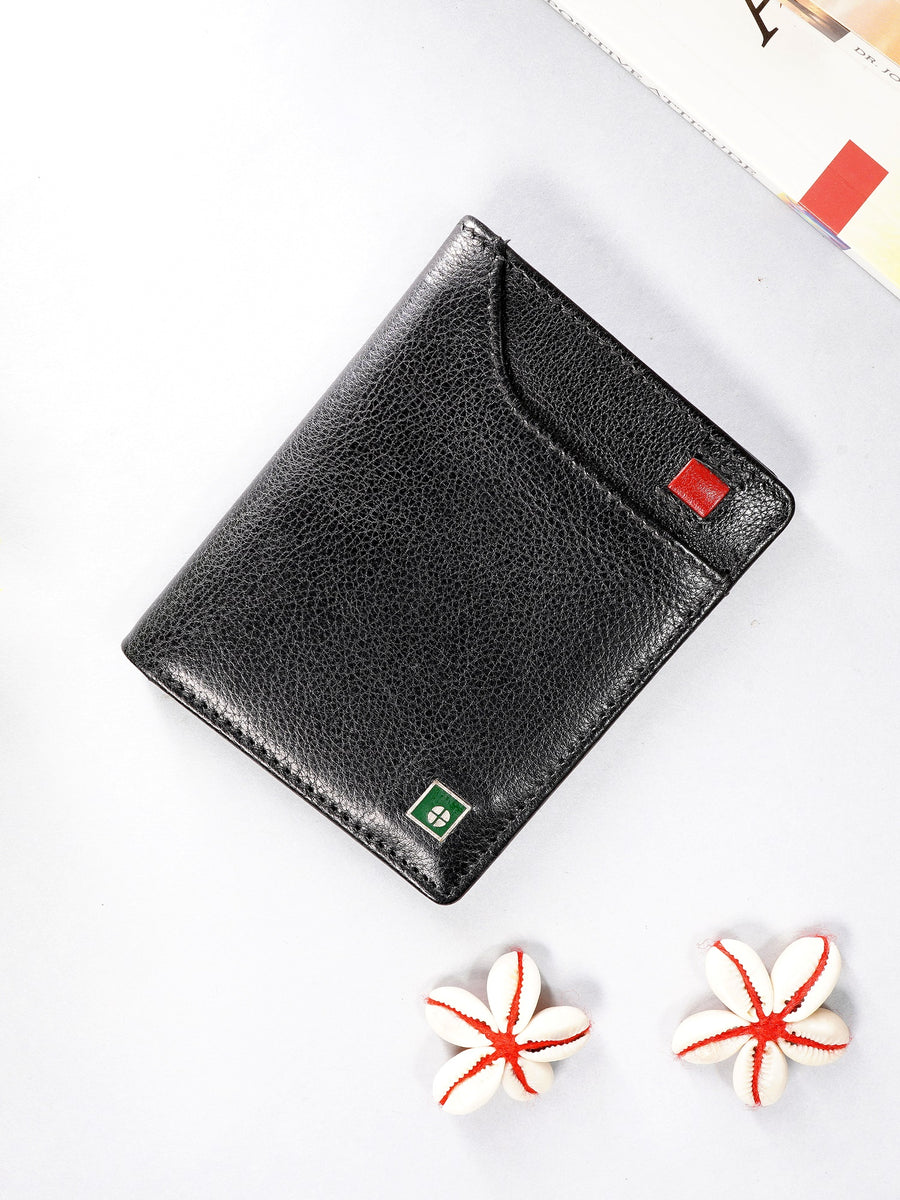 Colour-Accent Compact Wallet