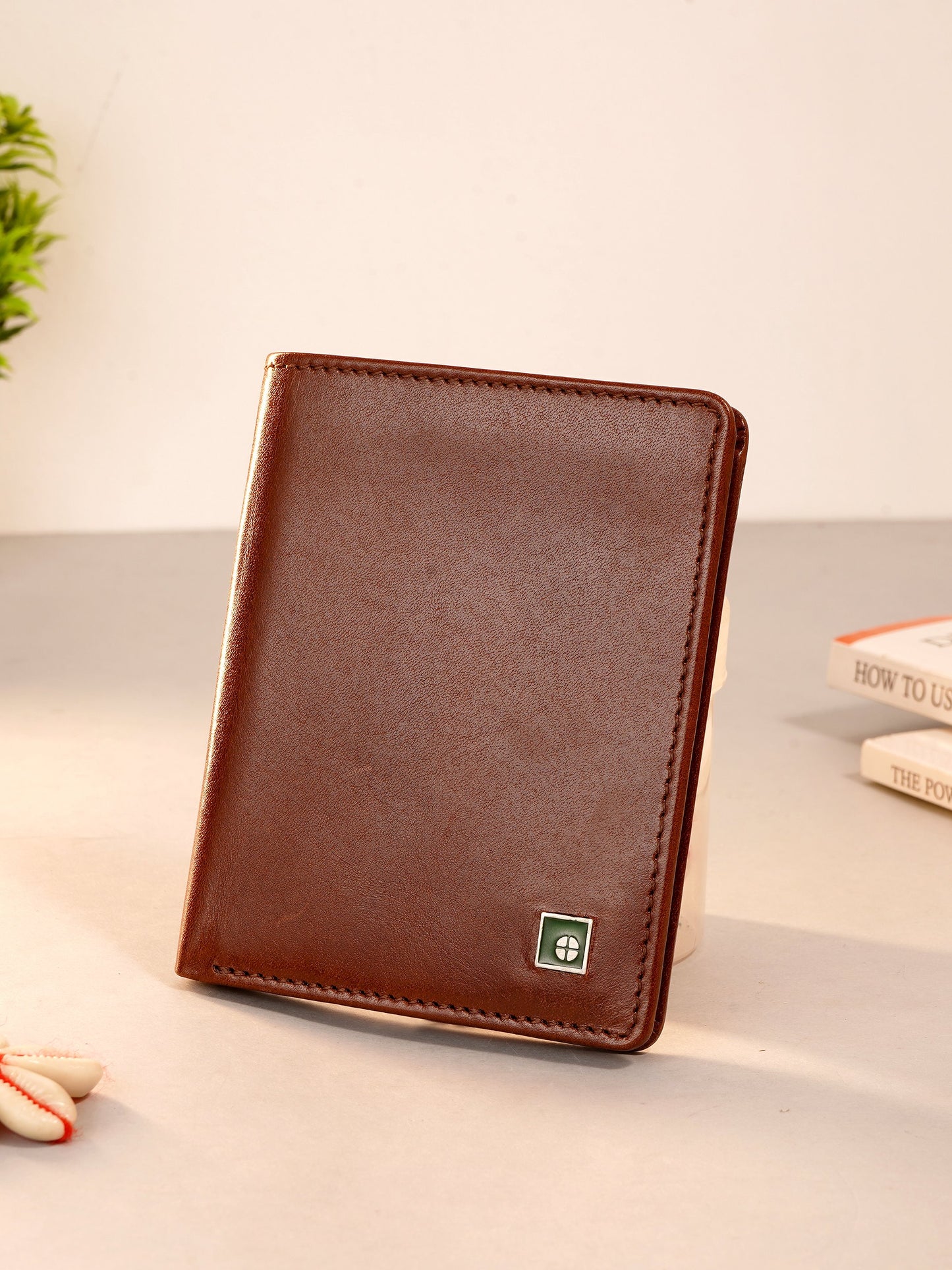 Compact Men Wallet CT-11004 Brown