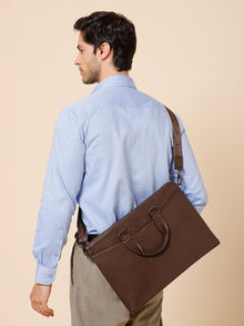 Slim Leather Laptop Sleeve