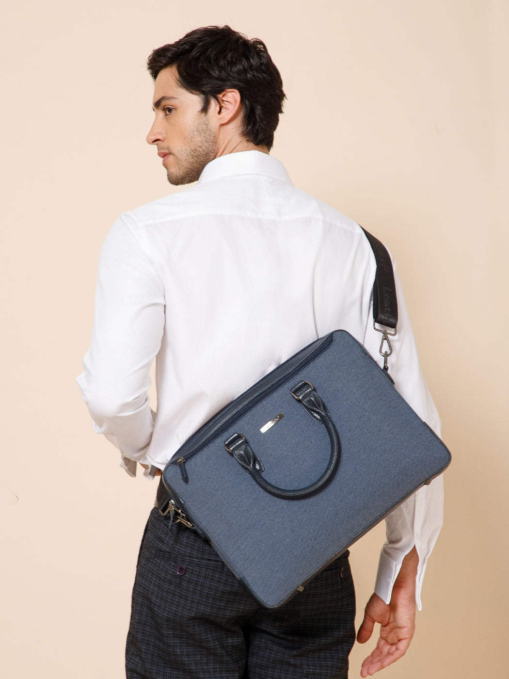Classic Leather Laptop Bag